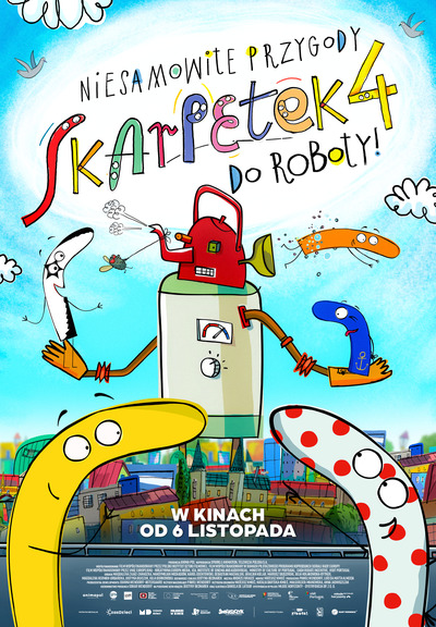 Plakat wydarzenia:  Niesamowite przygody skarpetek 4: Do roboty!