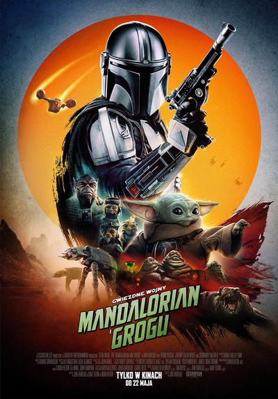 Plakat wydarzenia:  Gwiezdne wojny: Mandalorian i Grogu - 2D dubbing 