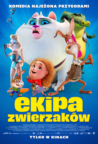 Plakat wydarzenia:  Ekipa zwierzaków - 2D dubbing 