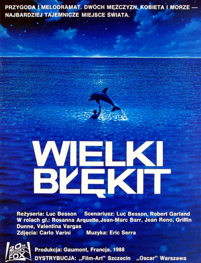 Plakat wydarzenia:  DKF- Wielki Błękit 2D | napisy 