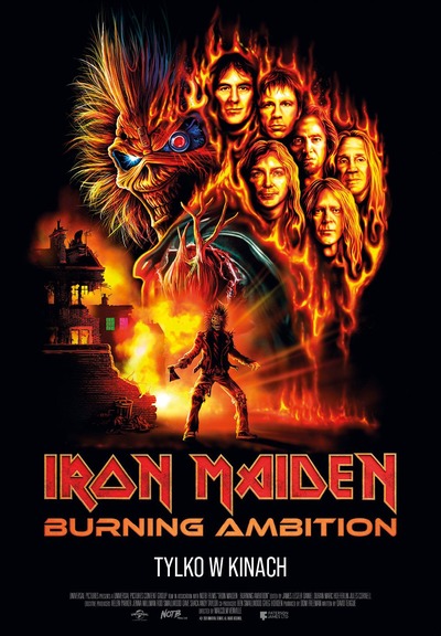 Plakat wydarzenia: Iron Maiden: Burning Ambition 