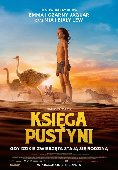 Plakat wydarzenia:  Księga pustyni - 2D dubbing 